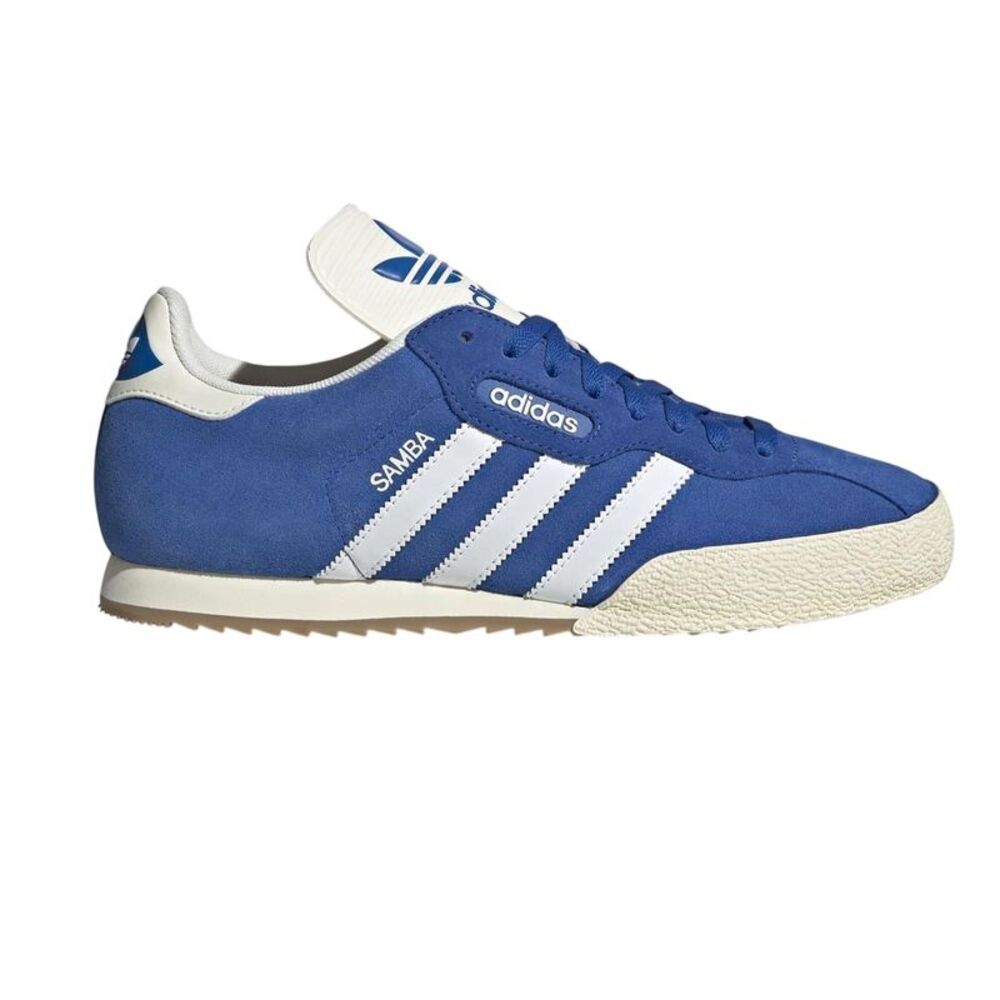 Samba Mens Samba Suede Sneakers / Blue/White